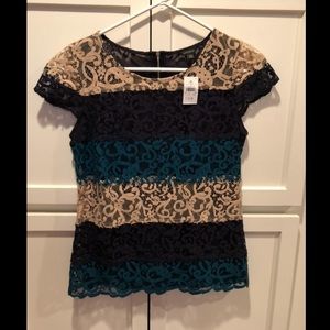 Ann Taylor lace blouse